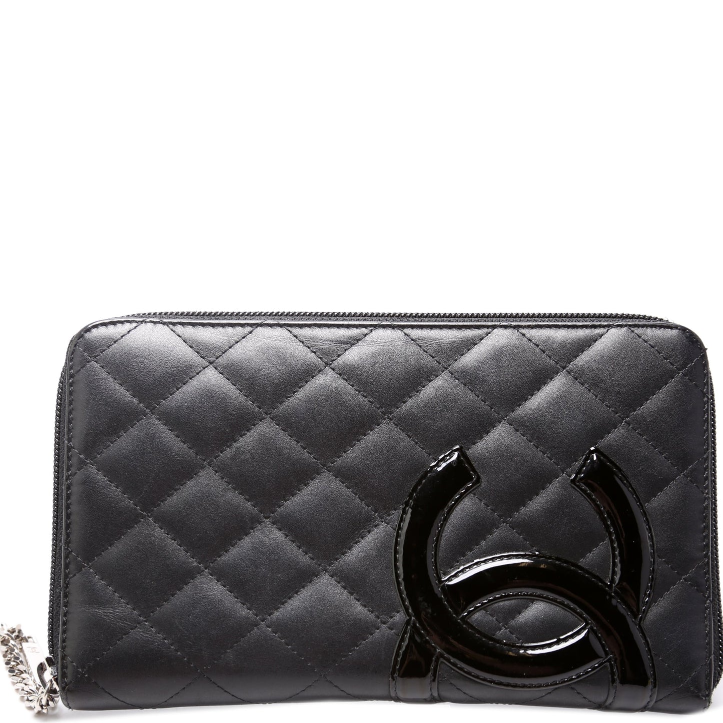 Chanel Cambon Ligne Zip Around Organizer Wallet