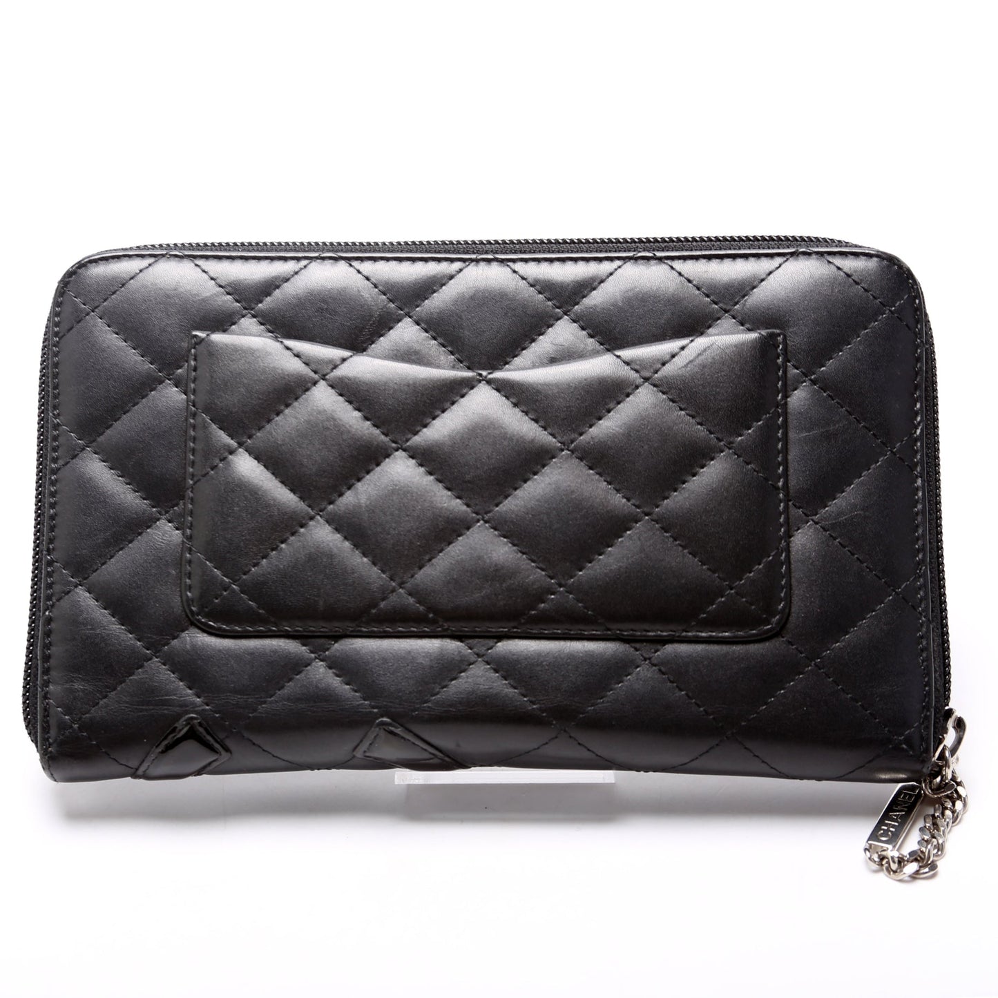 Chanel Cambon Ligne Zip Around Organizer Wallet