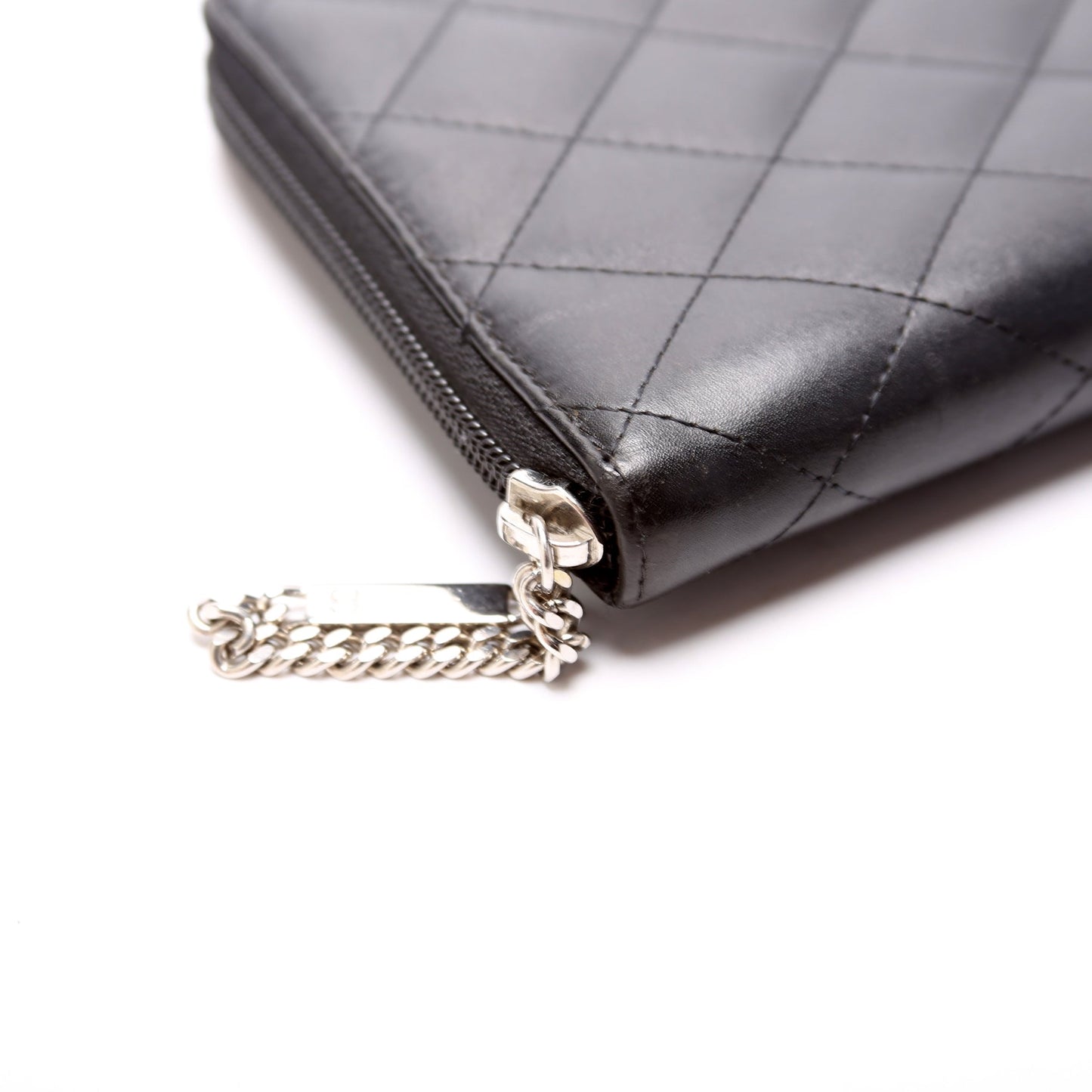Chanel Cambon Ligne Zip Around Organizer Wallet