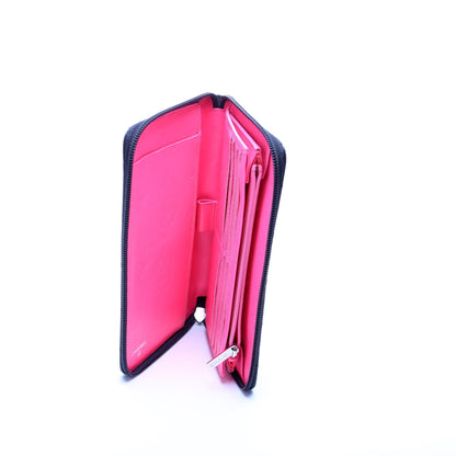 Chanel Cambon Ligne Zip Around Organizer Wallet