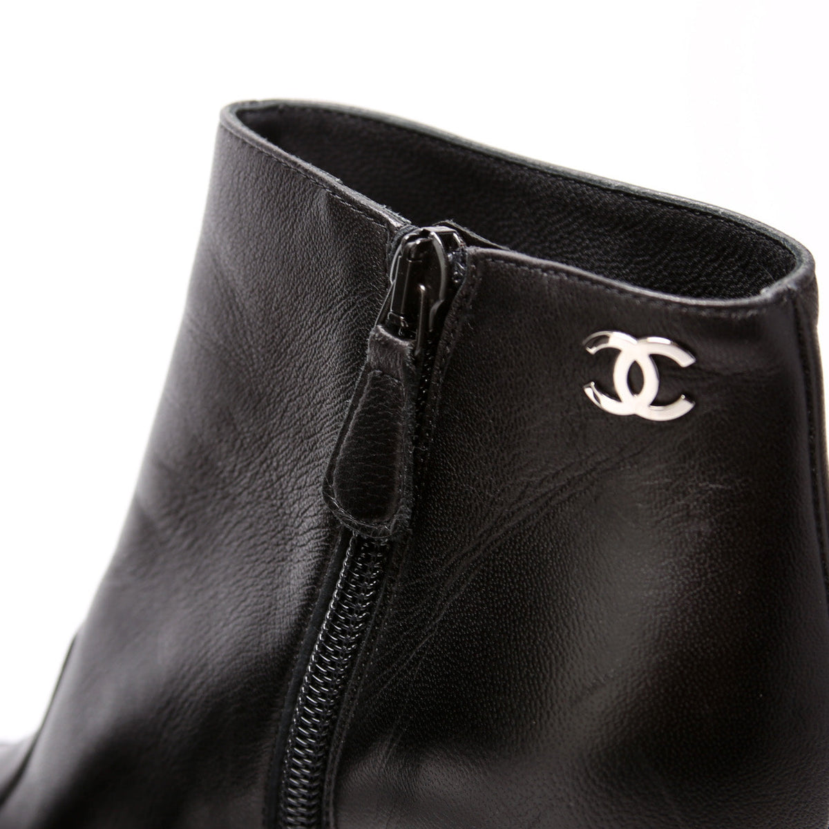 Cap Toe Booties Size 38.5