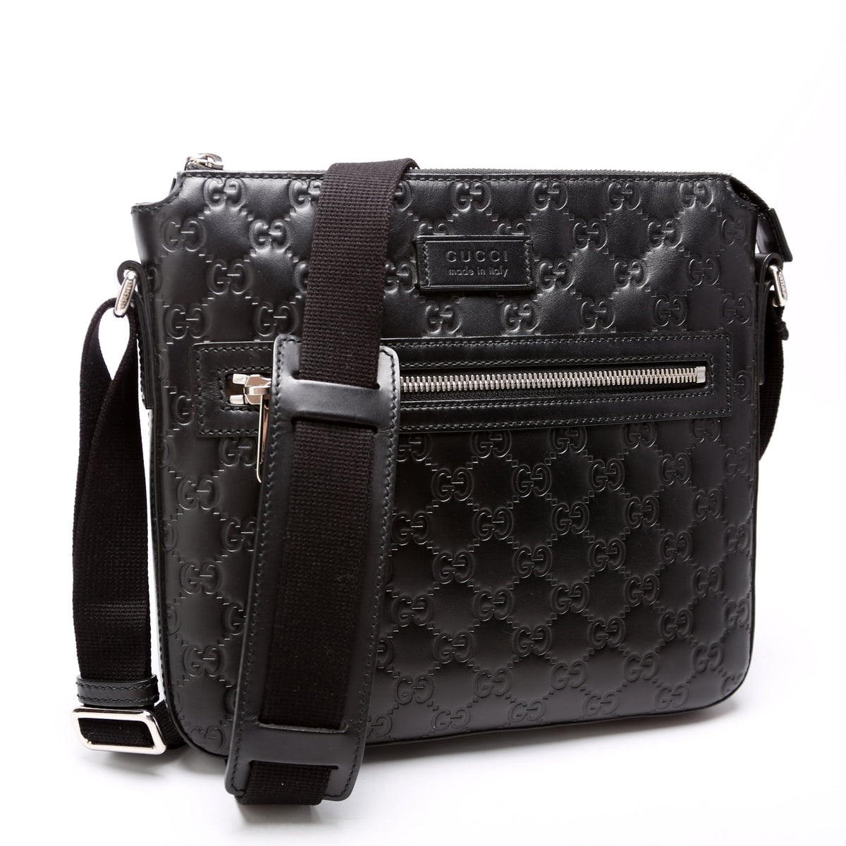 Flat Messenger Small Guccissima 406410