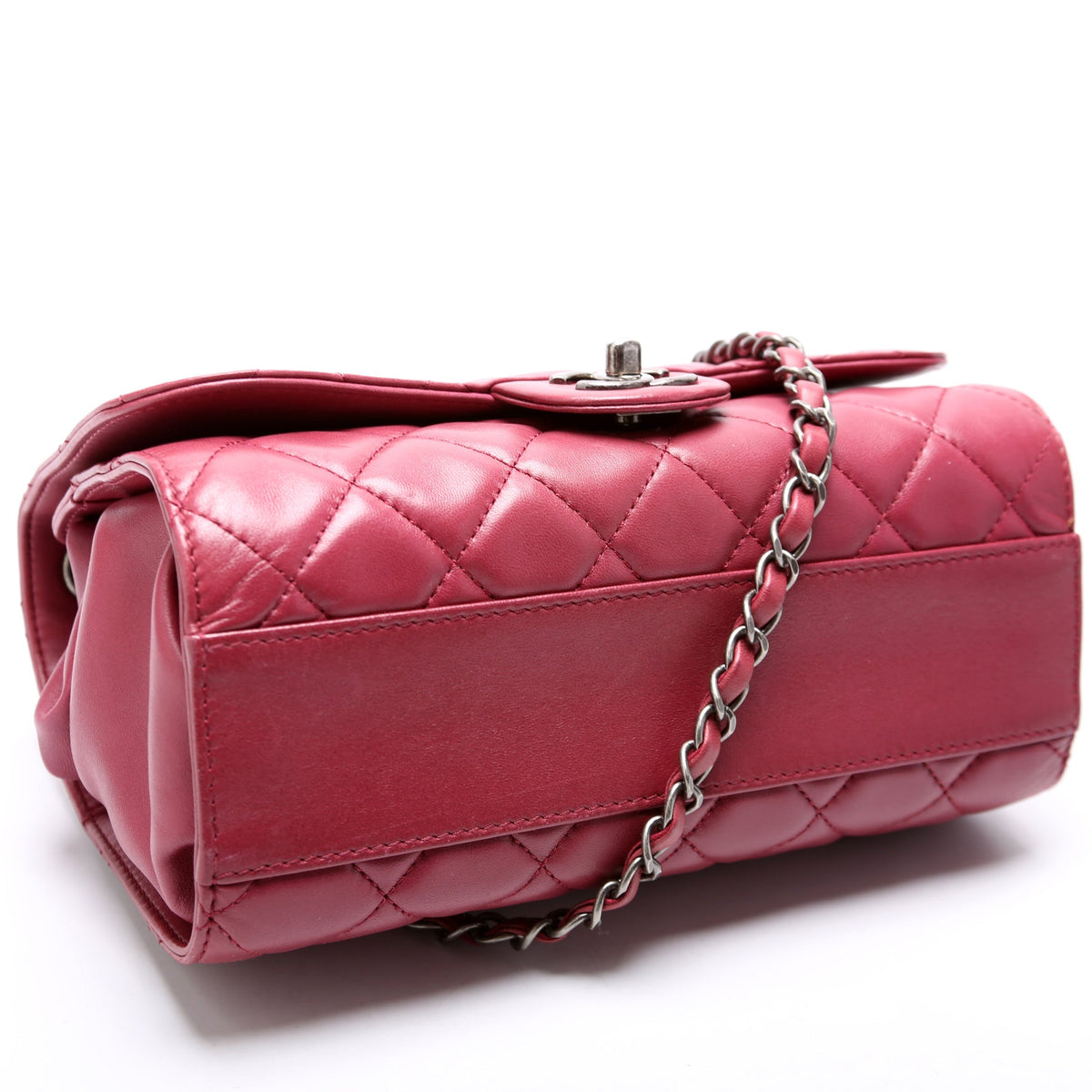 Drawstring Shopping Bag Lambskin