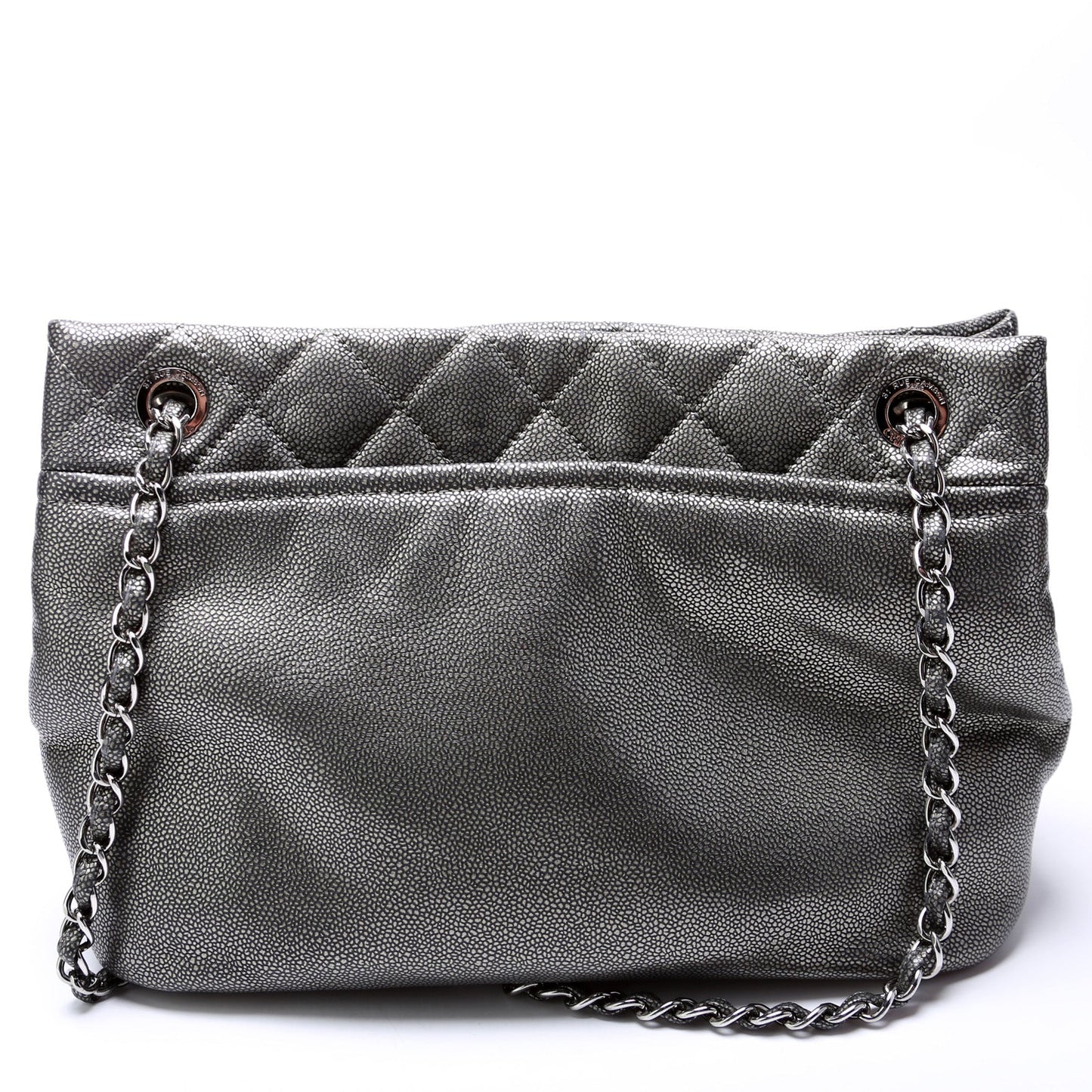Soft CC TImeless Tote Caviar 14M Black