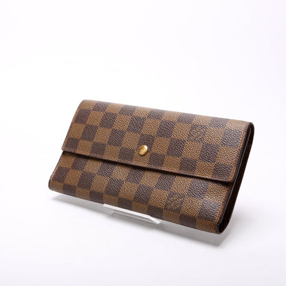 Porte Tresor International Wallet Damier Ebene