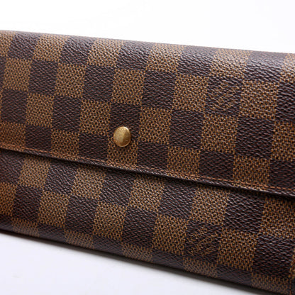 Porte Tresor International Wallet Damier Ebene