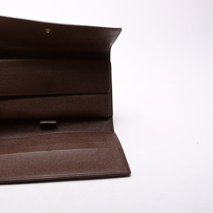 Porte Tresor International Wallet Damier Ebene