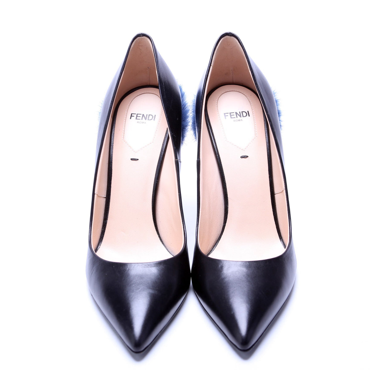 Leather Pointed Toe Pumps Size 38