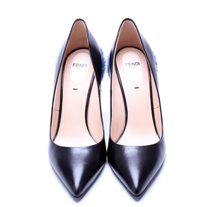 Leather Pointed Toe Pumps Size 38