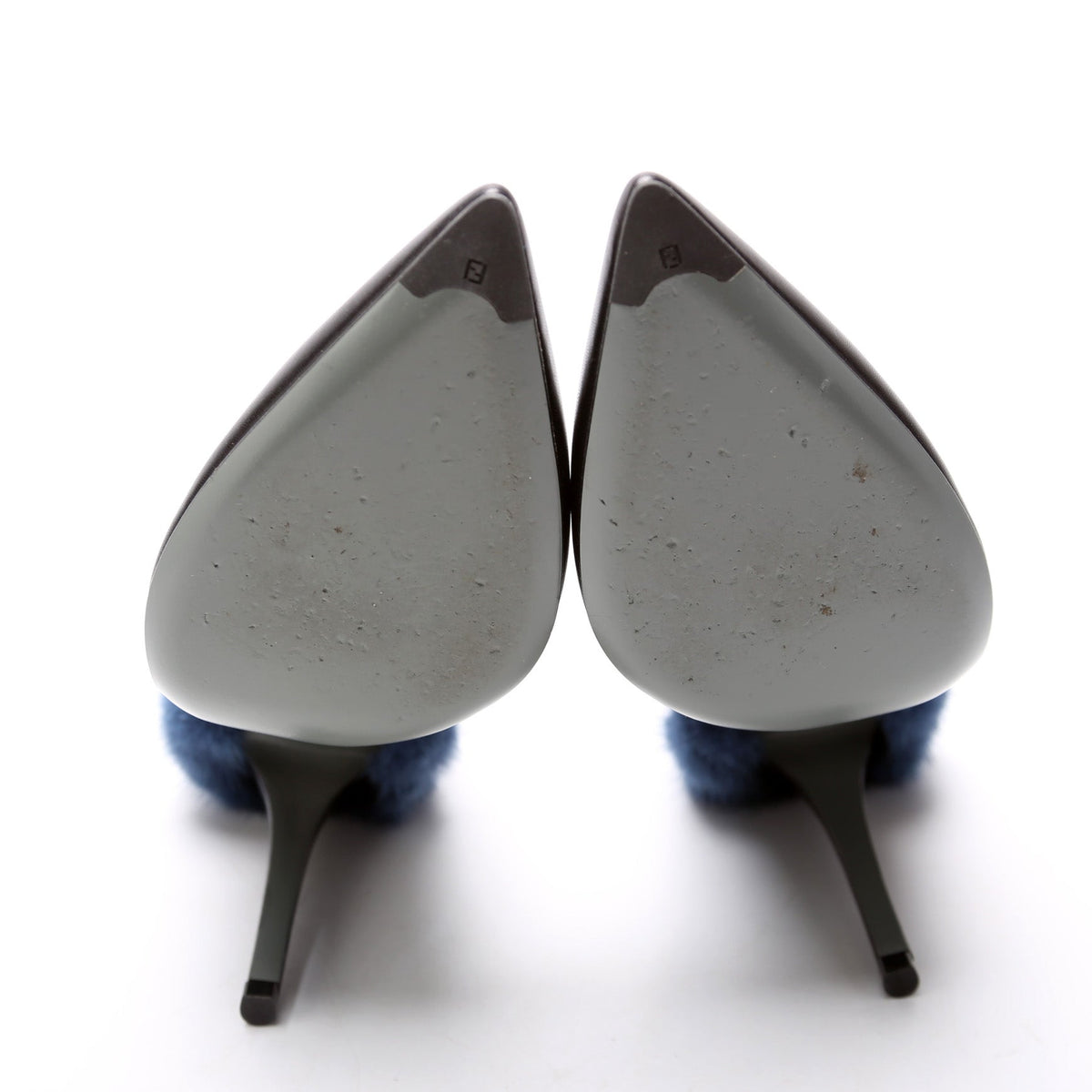 Leather Pointed Toe Pumps Size 38