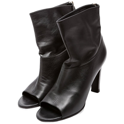 Open Toe Pearl Booties Size 39