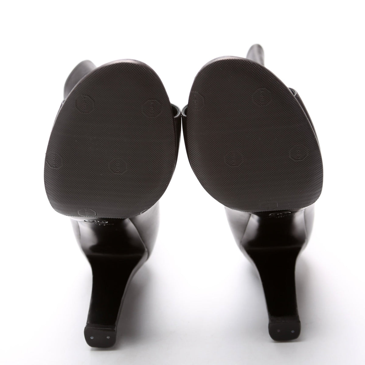 Open Toe Pearl Booties Size 39