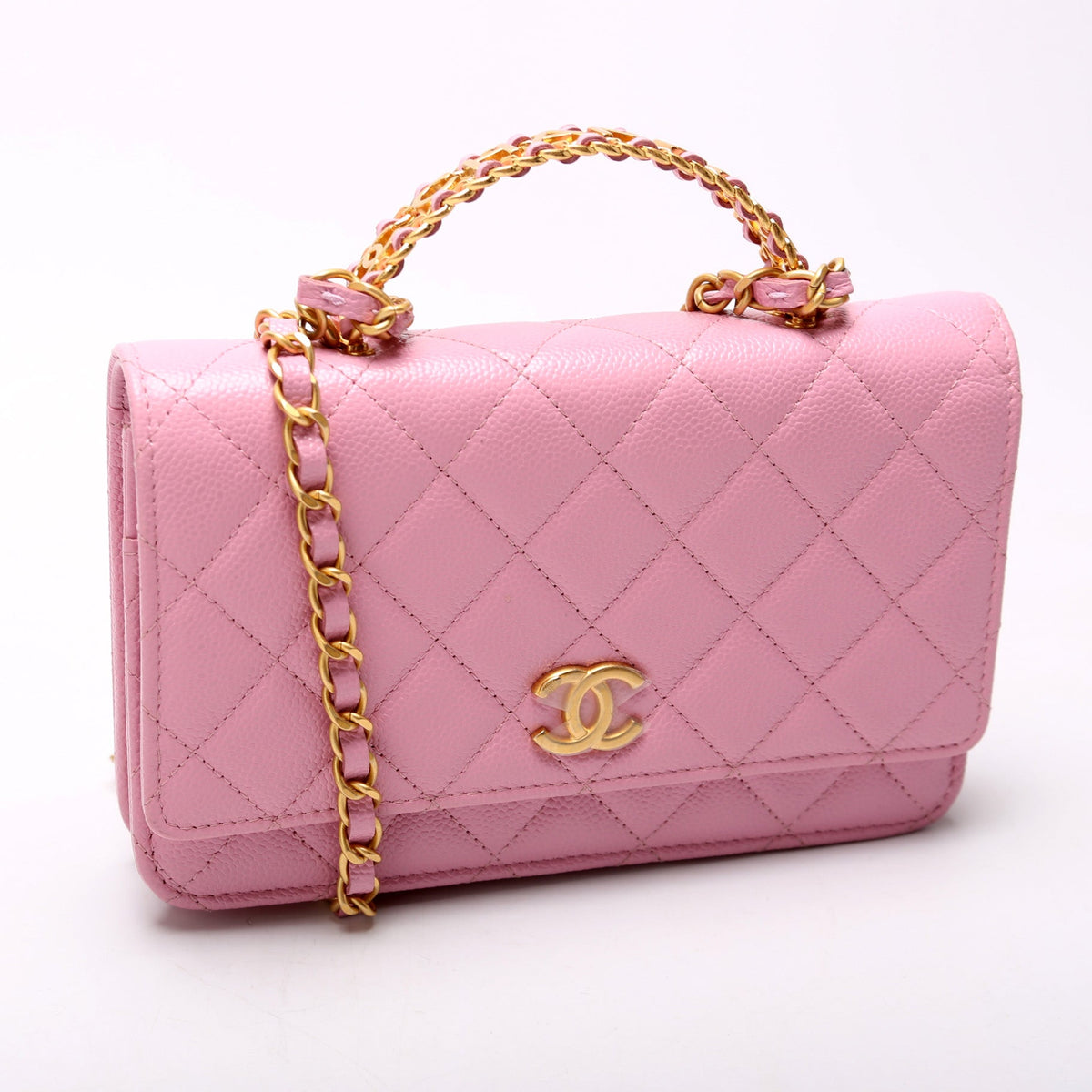 Pick Me Up Quilted Caviar WOC
