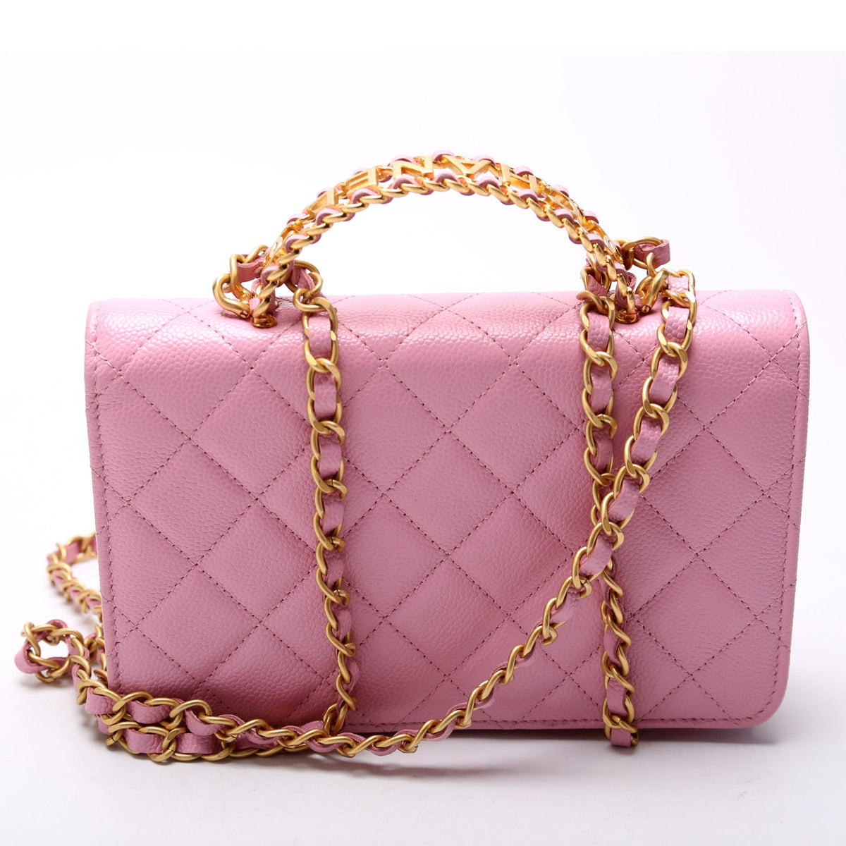 Pick Me Up Quilted Caviar WOC