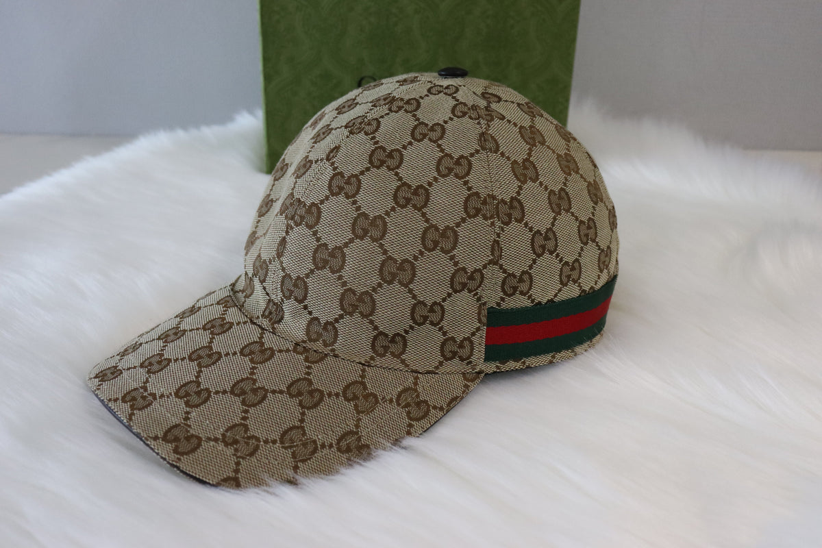 Gucci Web Original GG Canvas Unisex Hat 71675934