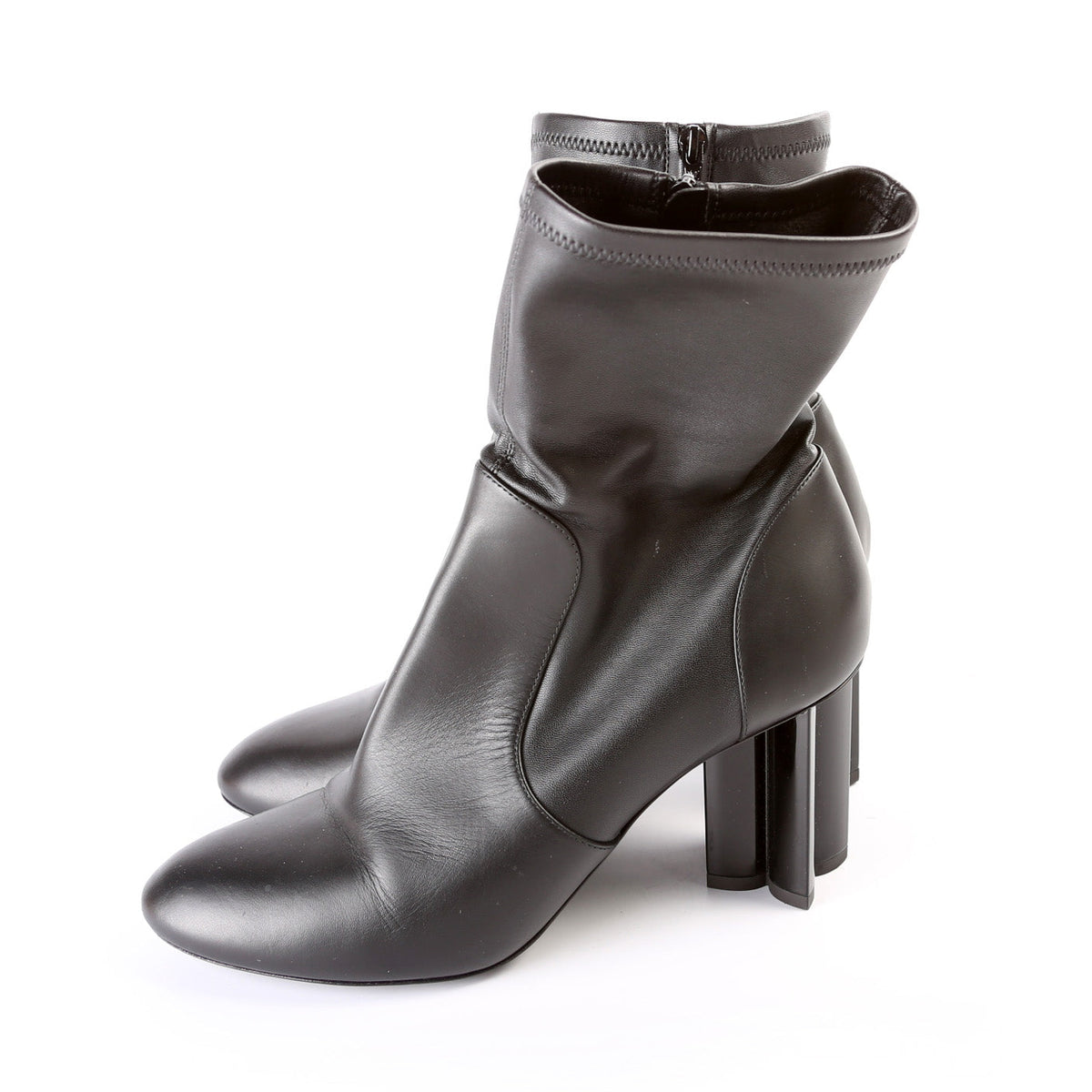 Silhouette Leather Ankle Booties Size 39.5