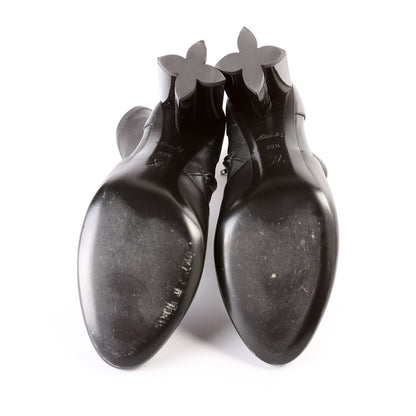 Silhouette Leather Ankle Booties Size 39.5