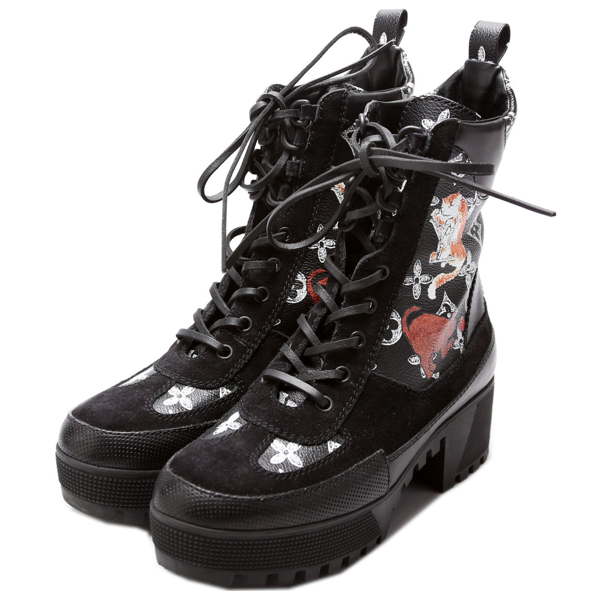 Laureate Desert Ankle Catogram Boots Size 38