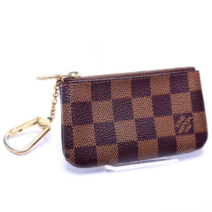 Pochette Cles Damier Ebene