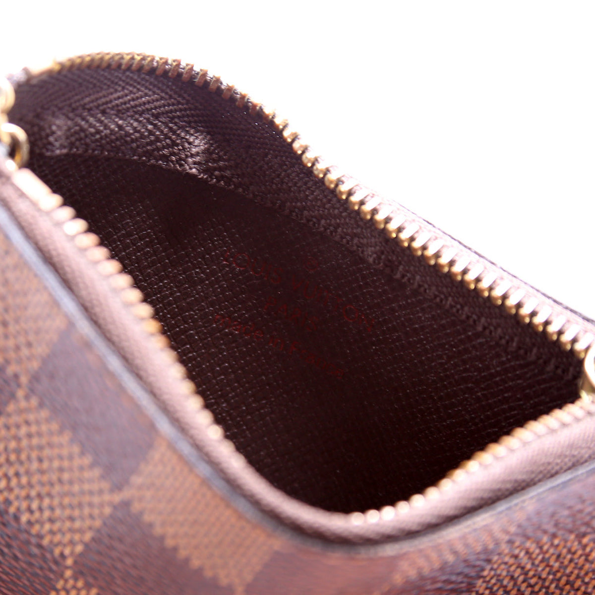 Pochette Cles Damier Ebene