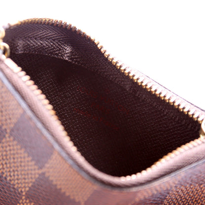 Pochette Cles Damier Ebene