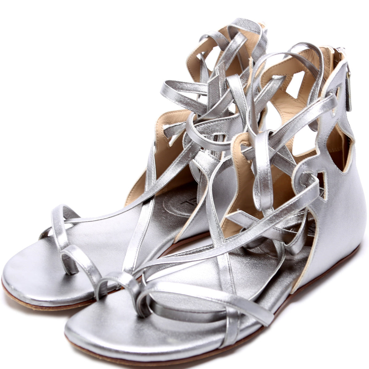 Gladiator Flat Sandals Size 37
