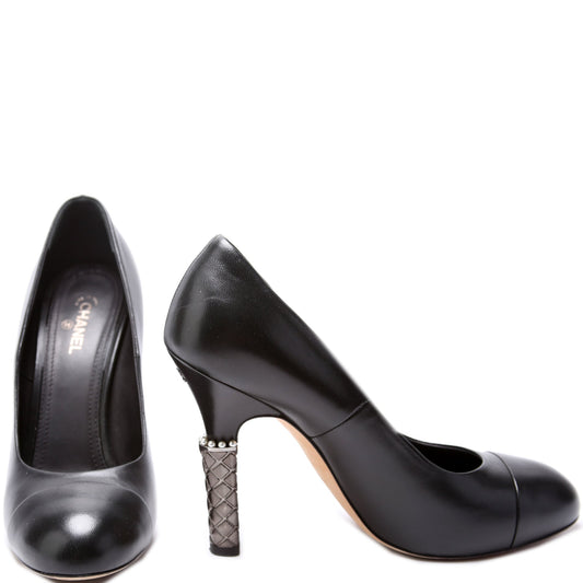 Chanel CC Cap Toe Pumps Size 40