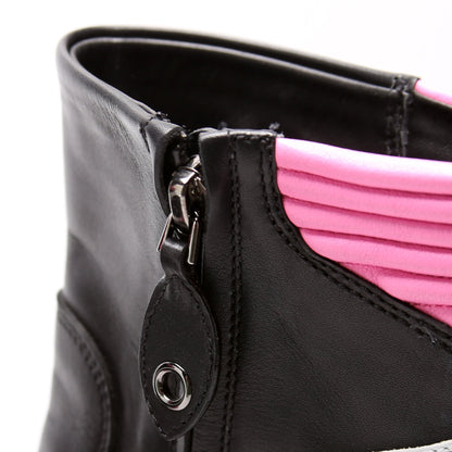 Leather Silhouette Booties Size 38.5