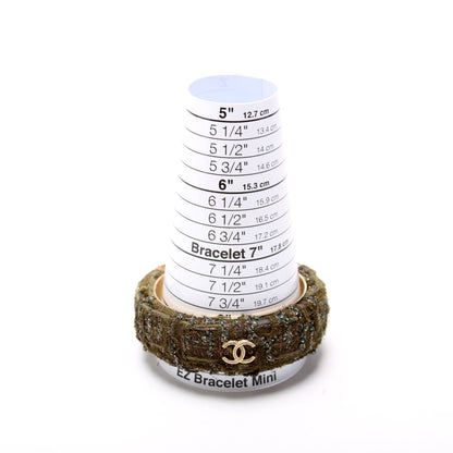 CC Tweed Bangle Size M Bracelet