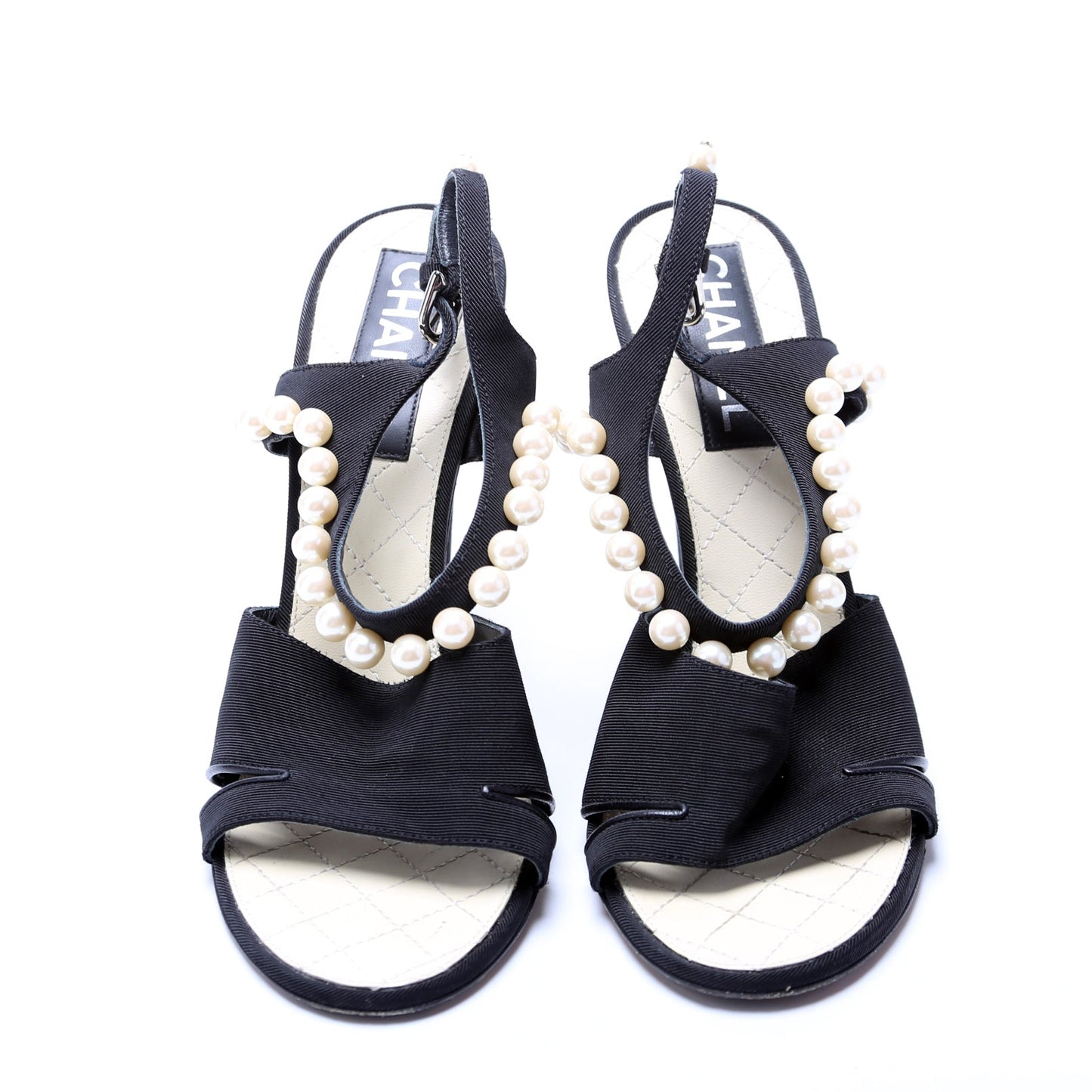 Pearl Sandal Heels Size 39