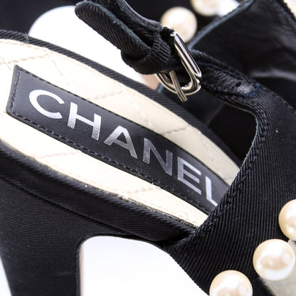 Pearl Sandal Heels Size 39