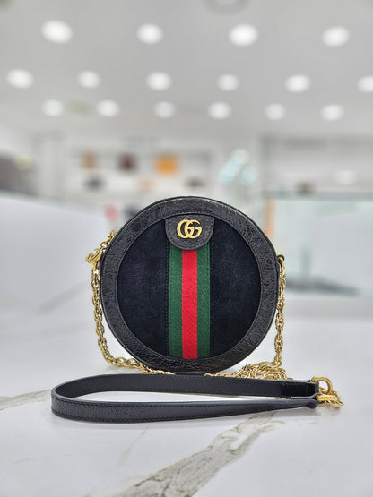 Gucci Ophidia Mini GG Round Shoulder Bag 550618 75474791
