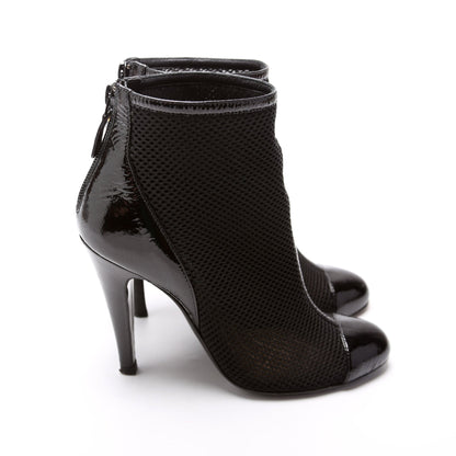 Mesh/Leather Booties Size 37