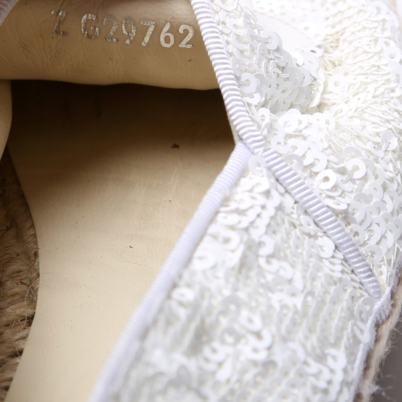 CC Sequin Espadrilles Size 37