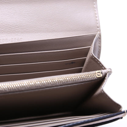 Peekaboo Continental Leather Wallet