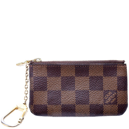 Pochette Cles Damier Ebene
