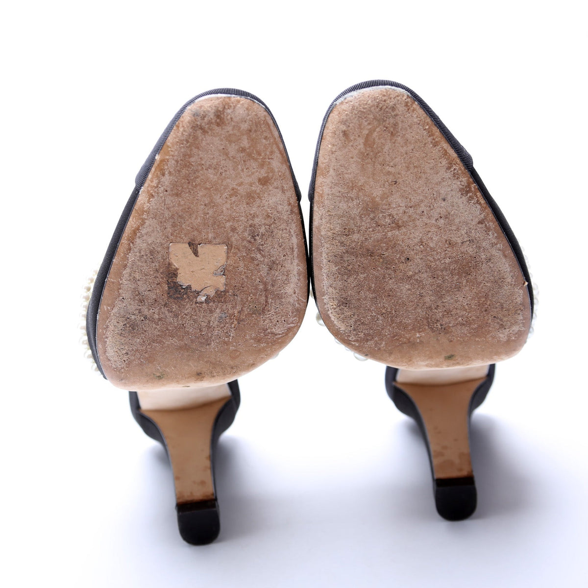 Pearl Mule Pumps Size 38