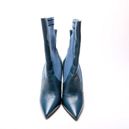 FF Leather Booties Size 40