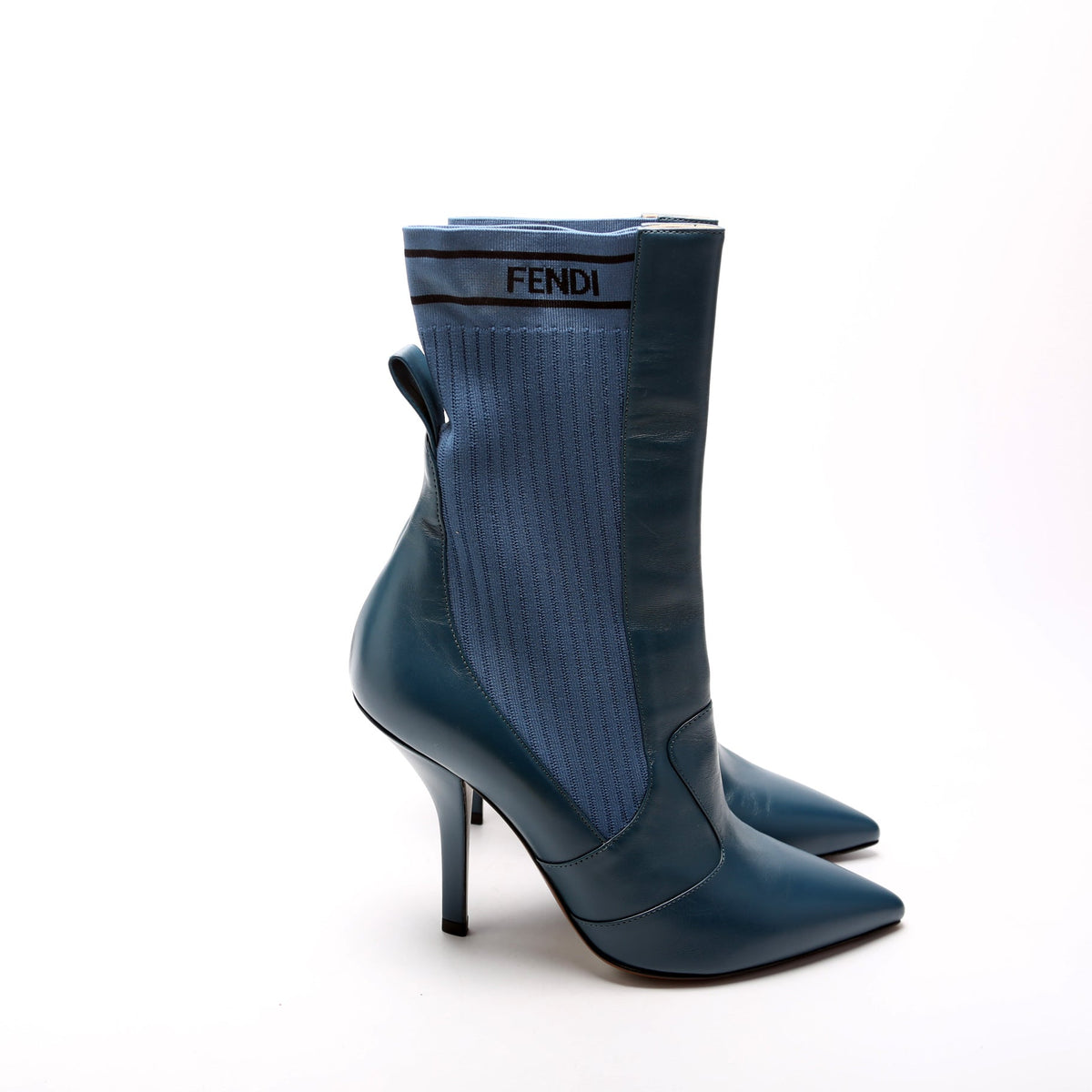 FF Leather Booties Size 40