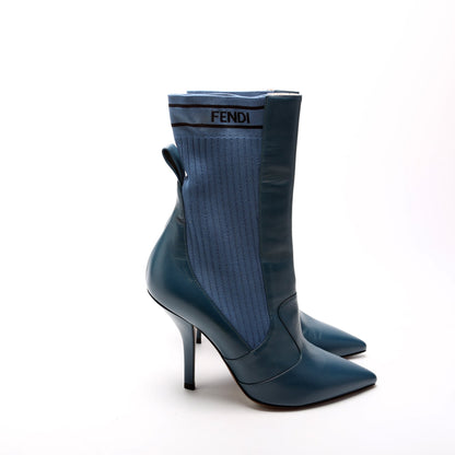 FF Leather Booties Size 40
