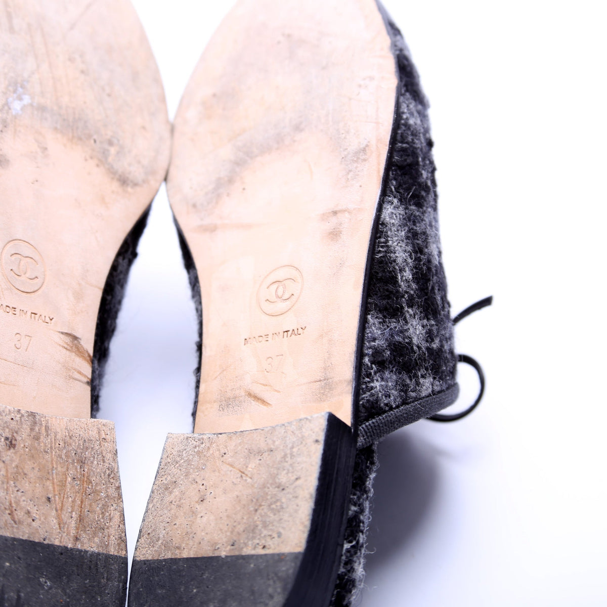 CC Tweed Mules Size 37