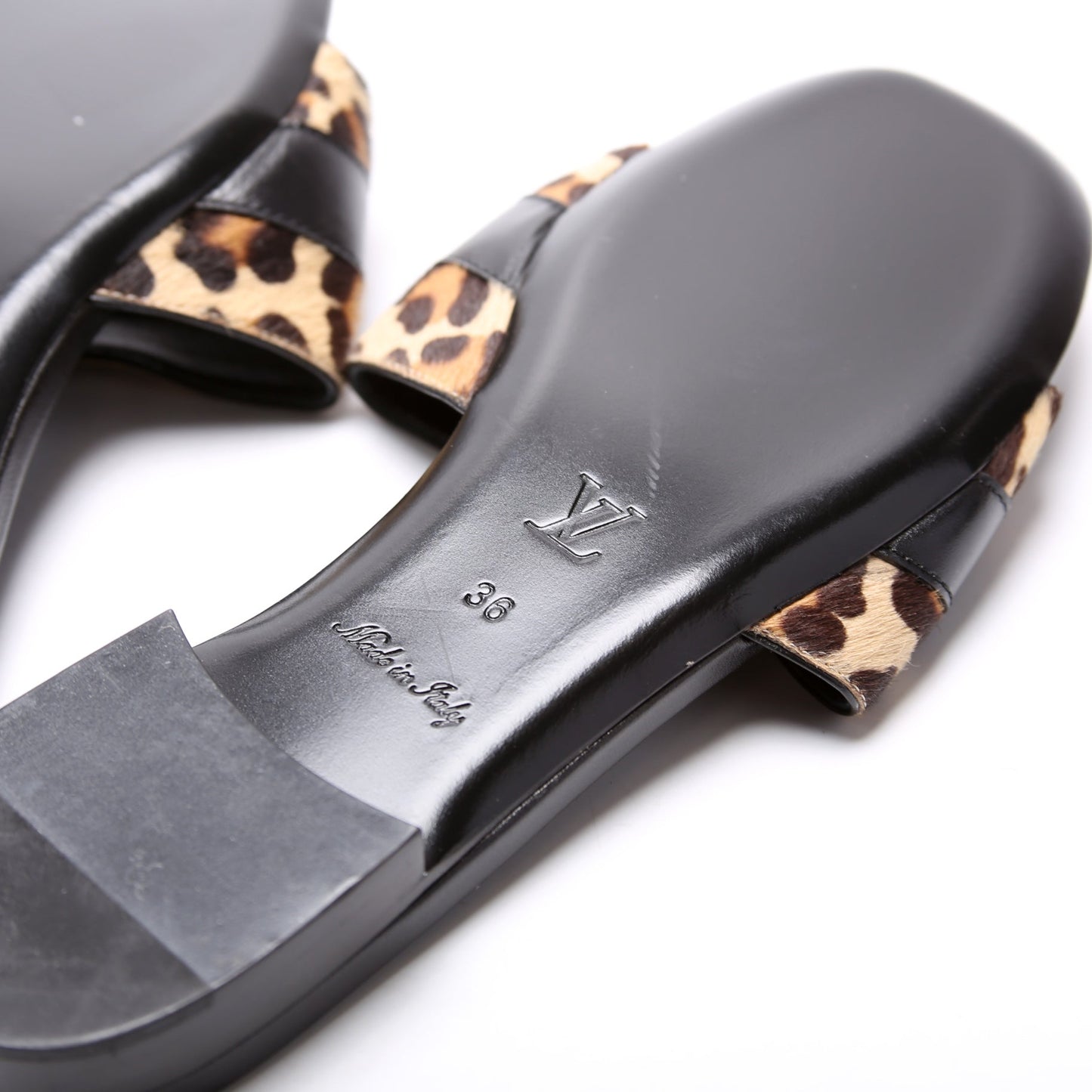 Lockit Flat Mules Size 36