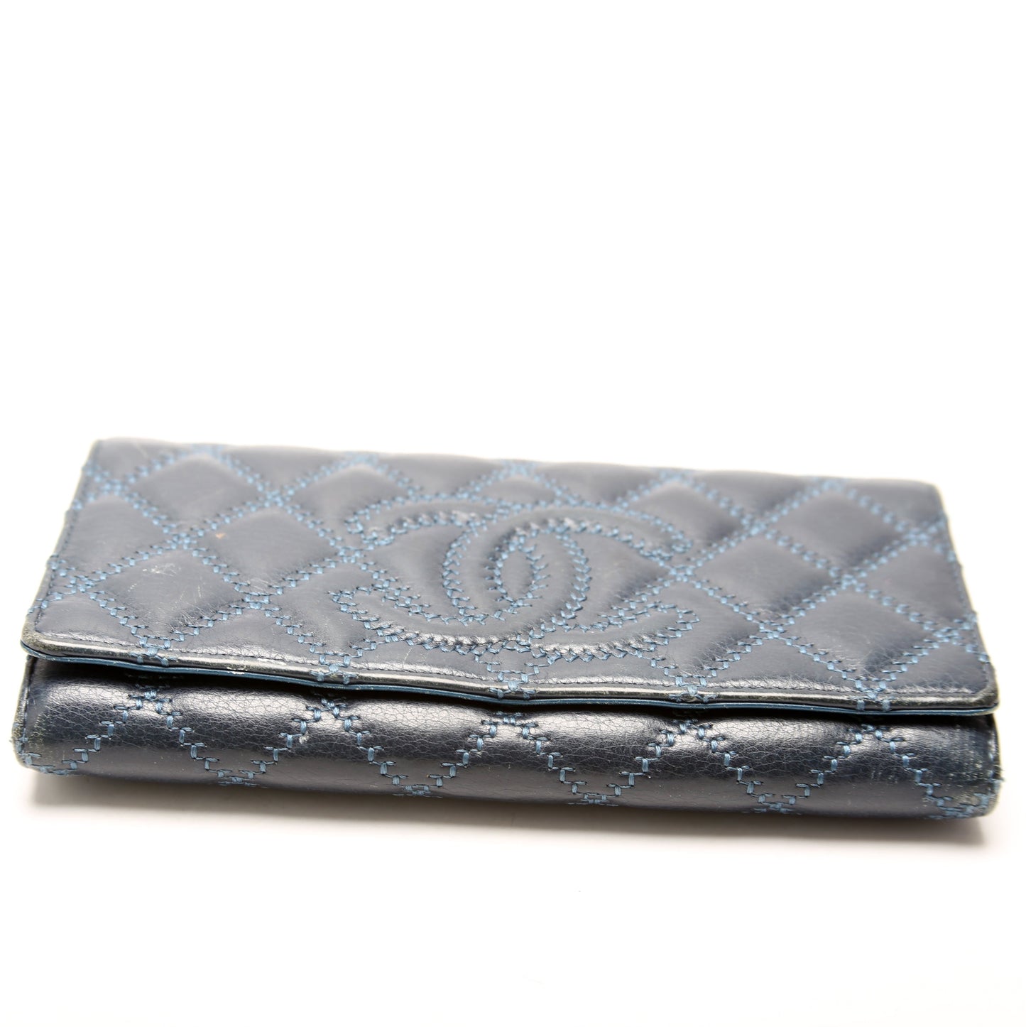 CC Long Flap Wallet Wild Stitch 19M