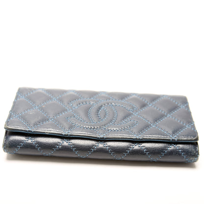 CC Long Flap Wallet Wild Stitch 19M