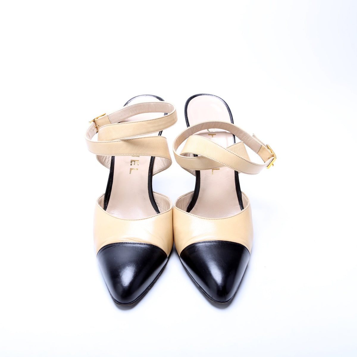 Cap Toe Pumps Size 38.5