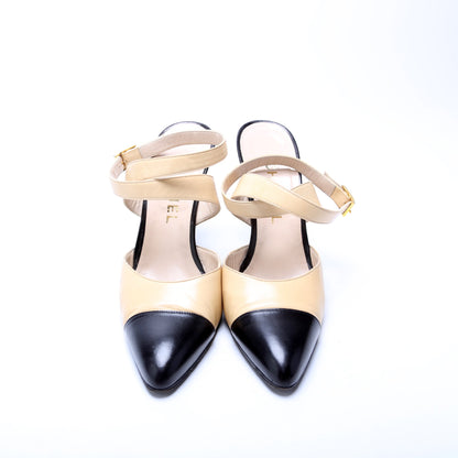 Cap Toe Pumps Size 38.5