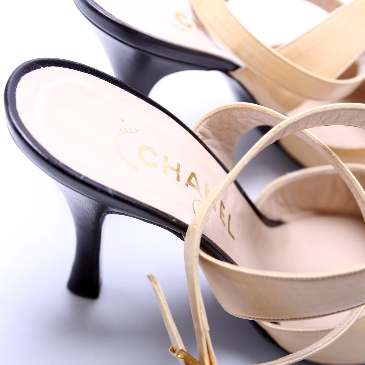 Cap Toe Pumps Size 38.5