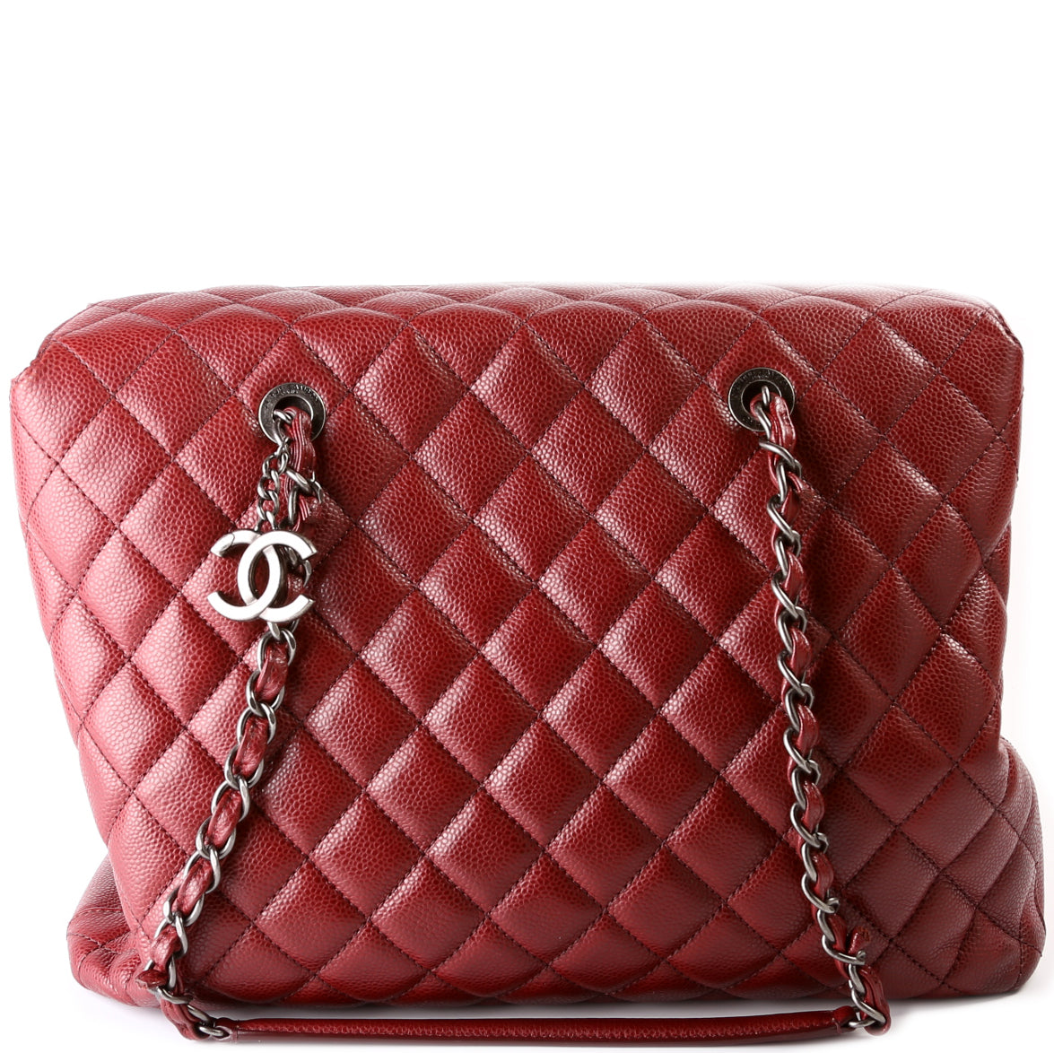 City Shopping Tote Large Caviar 21M