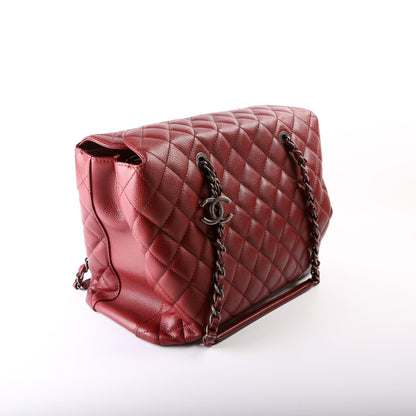 City Shopping Tote Large Caviar 21M