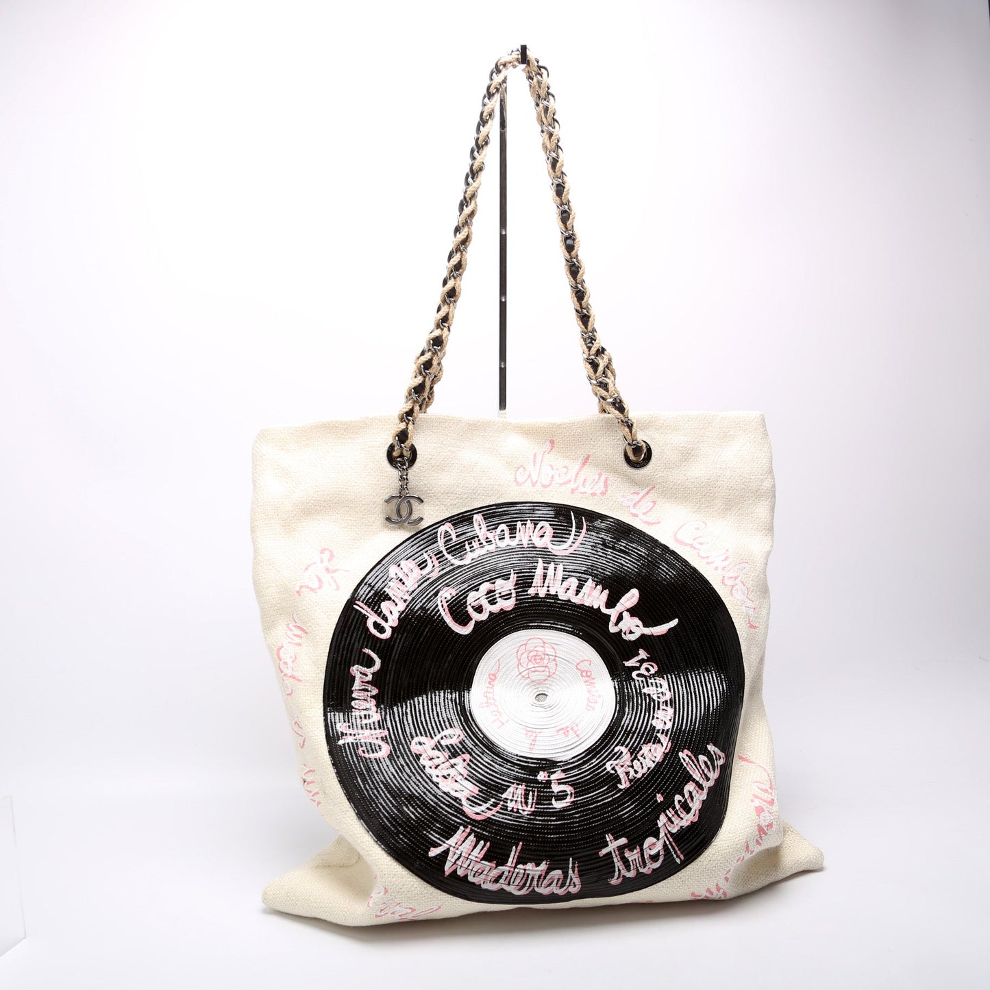Paris-Cuba Canvas Large Shopping Tote 23M